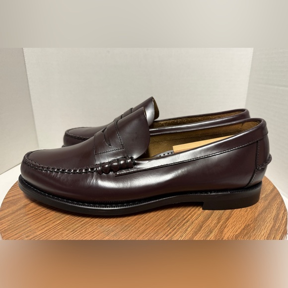 Sebago Men’s Classic Genuine Leather Dan Garnet “ Penny Loafer”  Shoes - 14 EEE